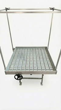 MESA DE CULTIVO CON BANDEJA DESLIZABLE 120X120-KASVI (DS)