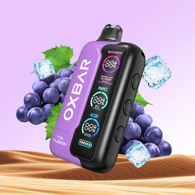 VAPORIZADOR TRIFUSION 45K GRAPE ICE-OXBAR (DS)
