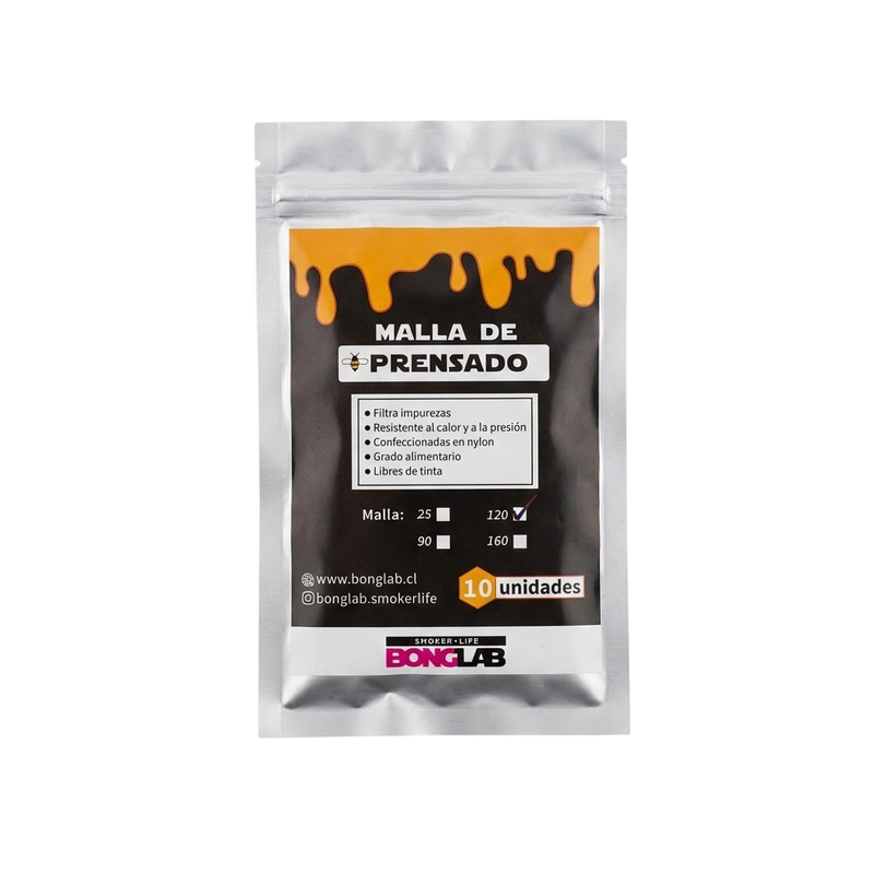 MALLA DE ROSIN 120 MICRAS-BONGLAB (DS)