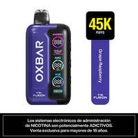 VAPORIZADOR TRIFUSION 45K GRAPE RASPBERRY-OXBAR (DS)