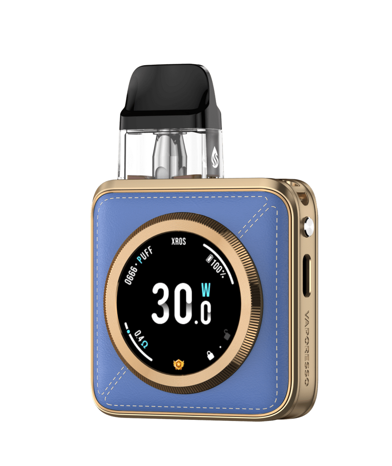 VAPORIZADOR XROS 5 NANO BLUE LEATHERETTE -VAPORESSO