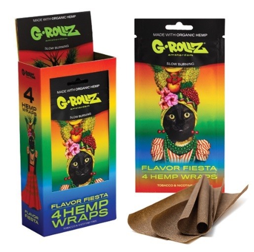 HEMPS WRAPS X4 TUTTI FRUTI CAJA 15U - G-ROLLZ