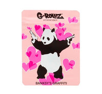 BOLSITAS HERMÉTICAS ANTIOLOR BANKSY PANDA GUNNIN 65X85 MM 10U - G-ROLLZ (DS)