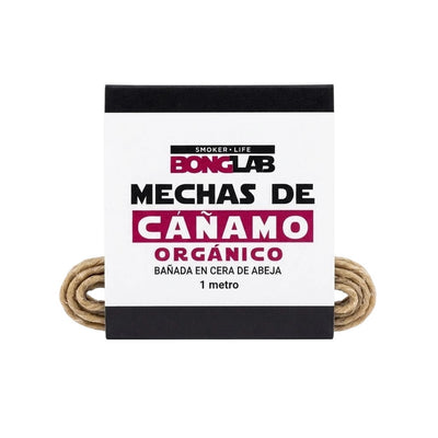 MECHA CAÑAMO ORGÁNICO 1 MT-BONGLAB (DS)