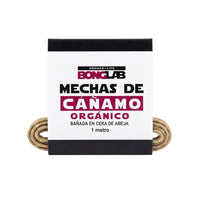MECHA CAÑAMO ORGÁNICO 1 MT-BONGLAB (DS)