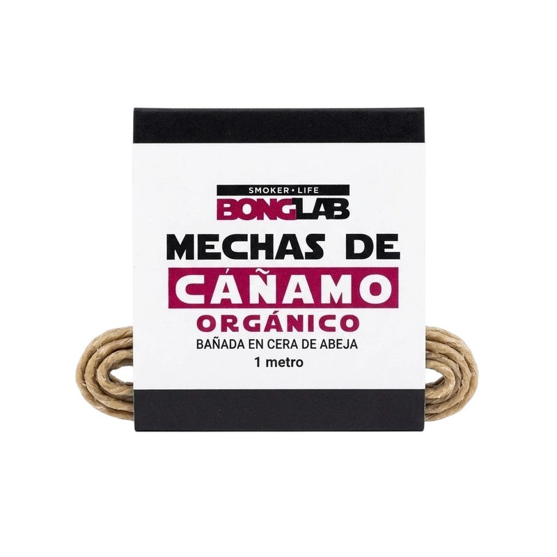 MECHA CAÑAMO ORGÁNICO 1 MT-BONGLAB (DS)