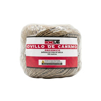 MECHA OVILLO CAÑAMO ORGÁNICO 100MT-BONGLAB (DS)