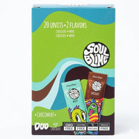 BLUNT HEMP WRAPS DUO CHOCOMINT (/MENTA10U/ CHOCOLATE 10U) - SOULBLIME (DS)