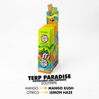 BLUNT HEMP WRAPS DUO TERP PARADISE (MANGO KUSH 10U /LEMON HAZE 10U) - SOULBLIME (DS)