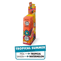 BLUNT HEMP WRAPS DUO TROPICAL SUMMER (PIÑA 10U /SANDÍA 10U) - SOULBLIME (DS)