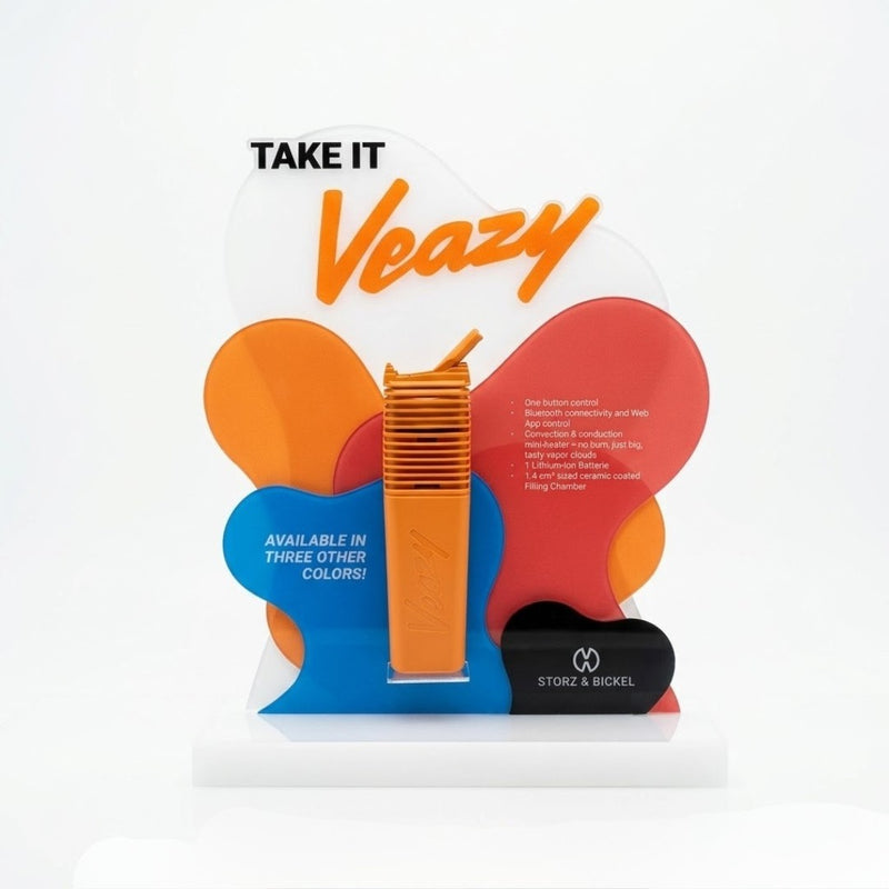 EXHIBIDOR VEAZY ORANGE (INCLUYE DISPOSITVO) STORZ & BICKEL-MERCHANDISE (DS)