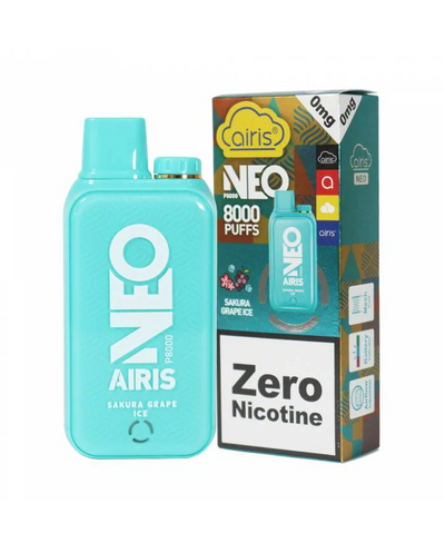 VAPORIZADOR AIRIS NEO P8000 SAKURA GRAPE ICE-VAPORIZADOR AIRISTECH (DS)