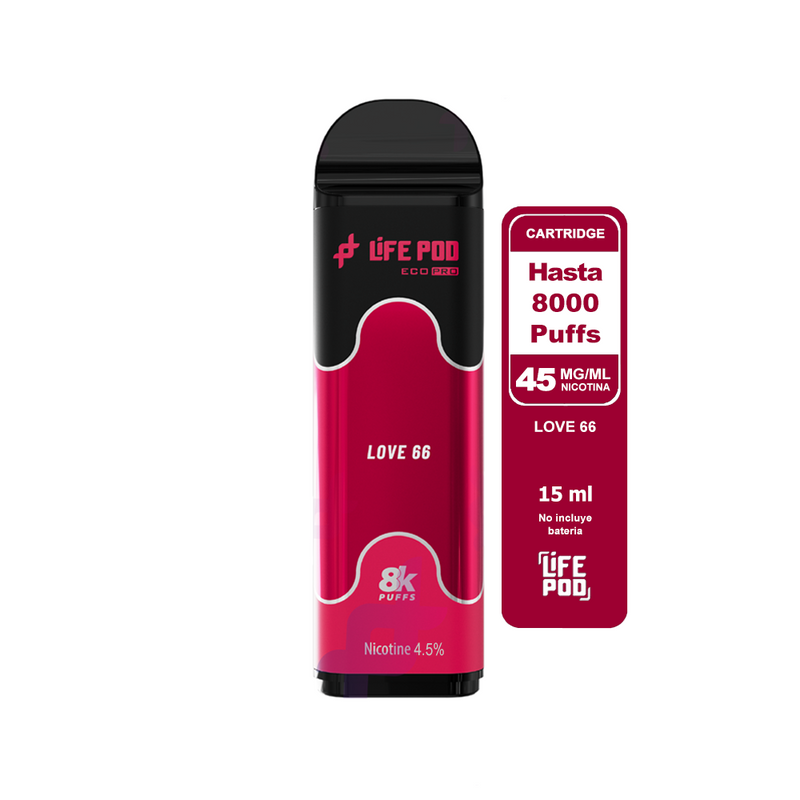 RECARGA 8000 LOVE 66 4.5%-LIFE POD