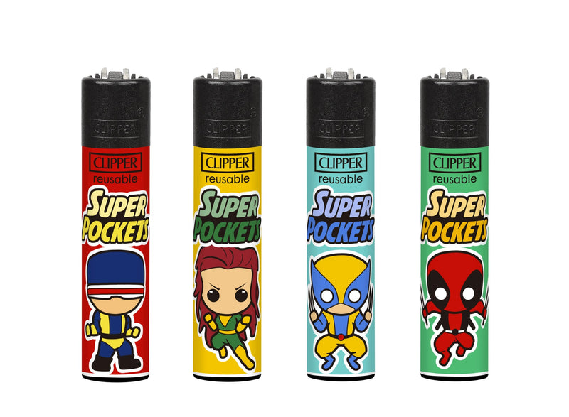ENCENDEDOR SUPER POCKETS 4 24U-CLIPPER
