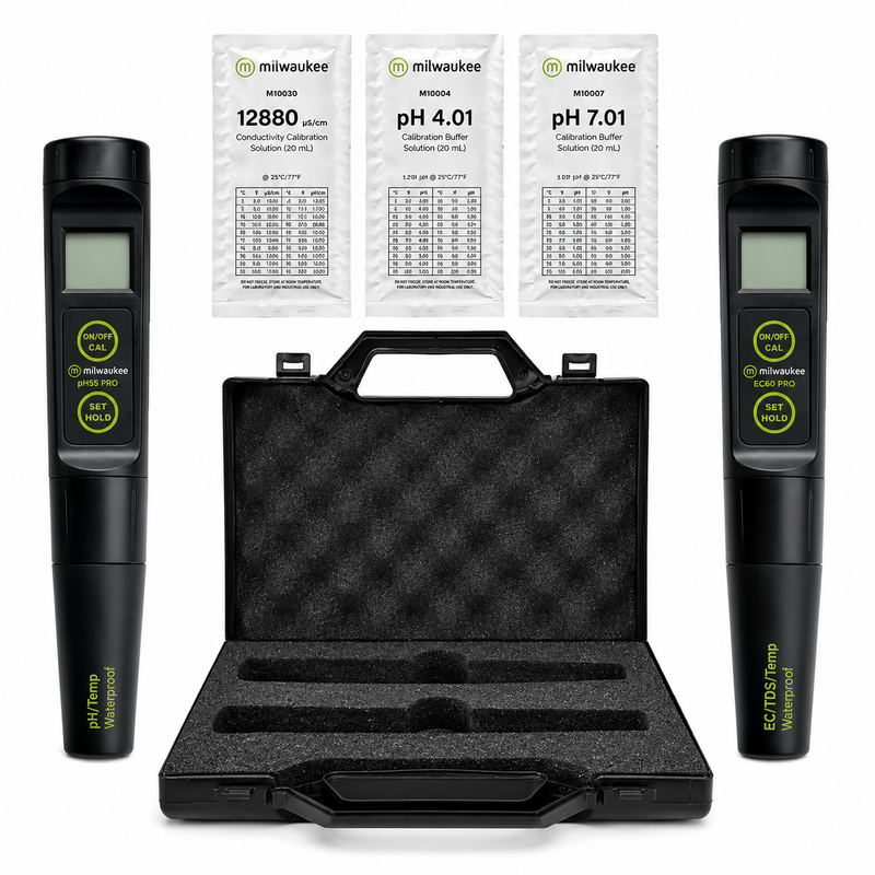 Mi5559 KIT MEDIDORES PH/TEMP Y EC/TDS/TEMP-MILWAUKEE (DS)