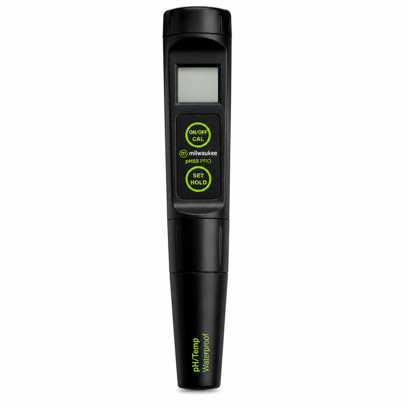 PH55 MEDIDOR PH/TEMP WATERPROOF -MILWAUKEE (DS)