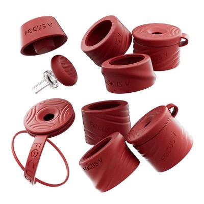 KIT SILICONA + SWIVEL CARTA 2/SPORT BORDEAUX - FOCUS V (DS)