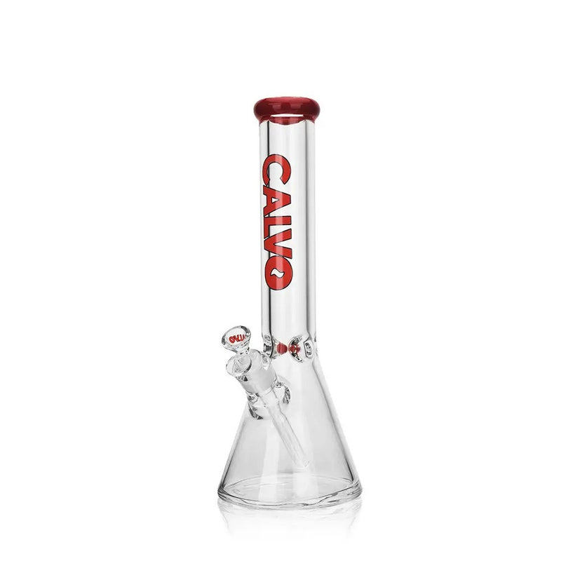 BONG BEAKER PREMIUM 35 CM RED- CALVO