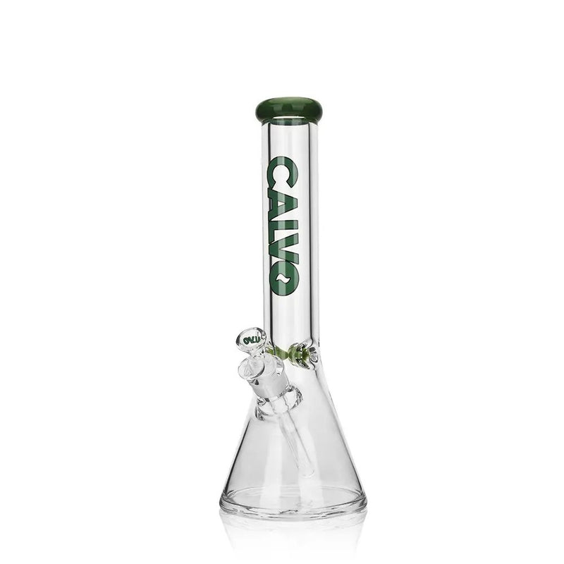 BONG BEAKER PREMIUM 40 CM GREEN- CALVO