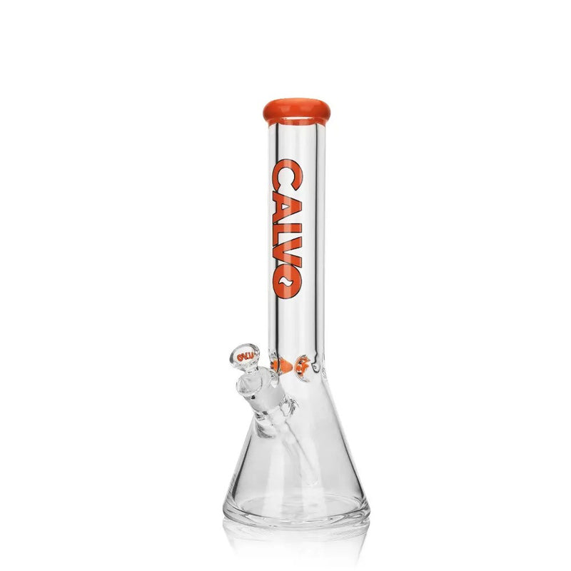 BONG BEAKER PREMIUM 40 CM ORANGE- CALVO