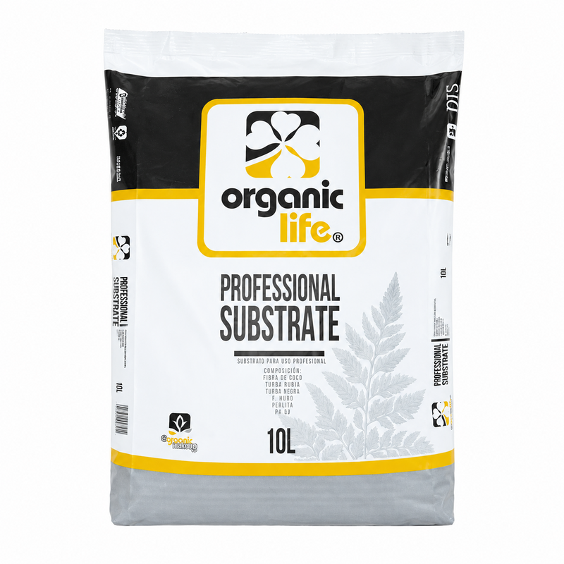 SUSTRATO LIGHT MIX 10 LT-ORGANIC LIFE