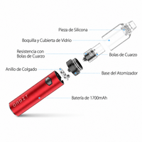 VAPORIZADOR ORBIT CONCENTRADOS 1700MAH RED- YOCAN (DS)
