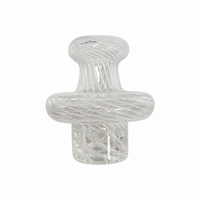 CARB CAP STREAP GLASS - BONGLAB (DS)