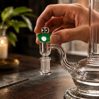 CARB CAP FUNGI COLLECTION GREEN- BONGLAB (DS)