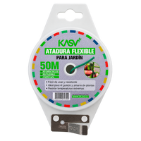 ATADURA FLEXIBLE PARA JARDIN 50M - KASVI (DS)