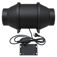 EXTRACTOR TT BLACK PRO 200MM 2 VELOCIDADES 1240-1530 M3/H - KASVI (DS)