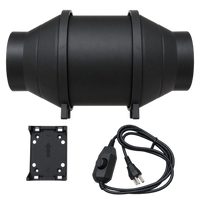 EXTRACTOR TT BLACK PRO 150MM 2 VELOCIDADES 900-1122 M3/H - KASVI (DS)