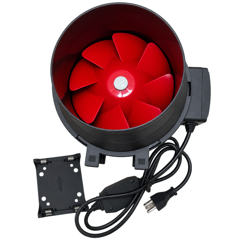 EXTRACTOR TT BLACK PRO 150MM 2 VELOCIDADES 900-1122 M3/H - KASVI