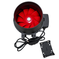EXTRACTOR TT BLACK PRO 125MM 2 VELOCIDADES 482-610 M3/H - KASVI (DS)