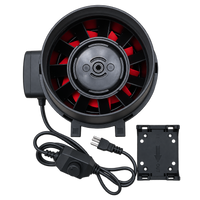 EXTRACTOR TT BLACK PRO 125MM 2 VELOCIDADES 482-610 M3/H - KASVI (DS)