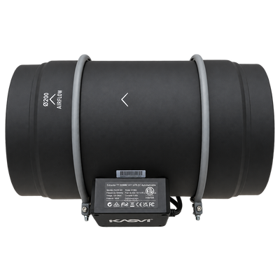 EXTRACTOR TT 200MM 1411 M3/H EC AUTOMATIZABLE - KASVI