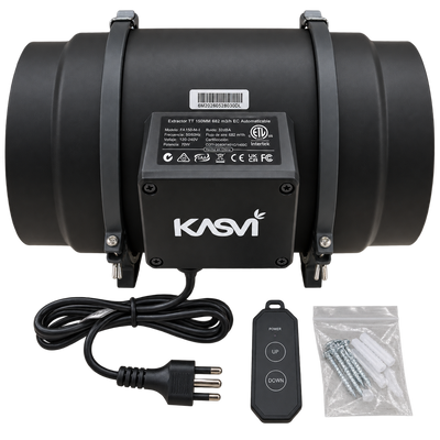 EXTRACTOR TT 150MM 682 M3/H EC AUTOMATIZABLE - KASVI (DS)