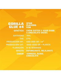 GORILLA GLUE N4 FEM X4-BSF (DS)