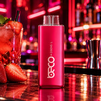 VAPORIZADOR OSENS L ENERGY STRAWBERRY 7000 PUFFS 0% NICOTINA - BECO (DS)