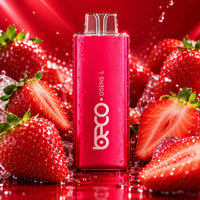 VAPORIZADOR OSENS L ENERGY STRAWBERRY 7000 PUFFS 0% NICOTINA - BECO (DS)