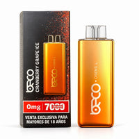 VAPORIZADOR OSENS L CRANBERRY GRAPE ICE 7000 PUFFS 0% NICOTINA - BECO (DS)