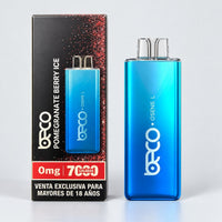 VAPORIZADOR OSENS L POMEGRANATE BERRY ICE 7000 PUFFS 0% NICOTINA - BECO (DS)