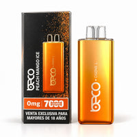 VAPORIZADOR OSENS L PEACH MANGO ICE 7000 PUFFS 0% NICOTINA - BECO (DS)