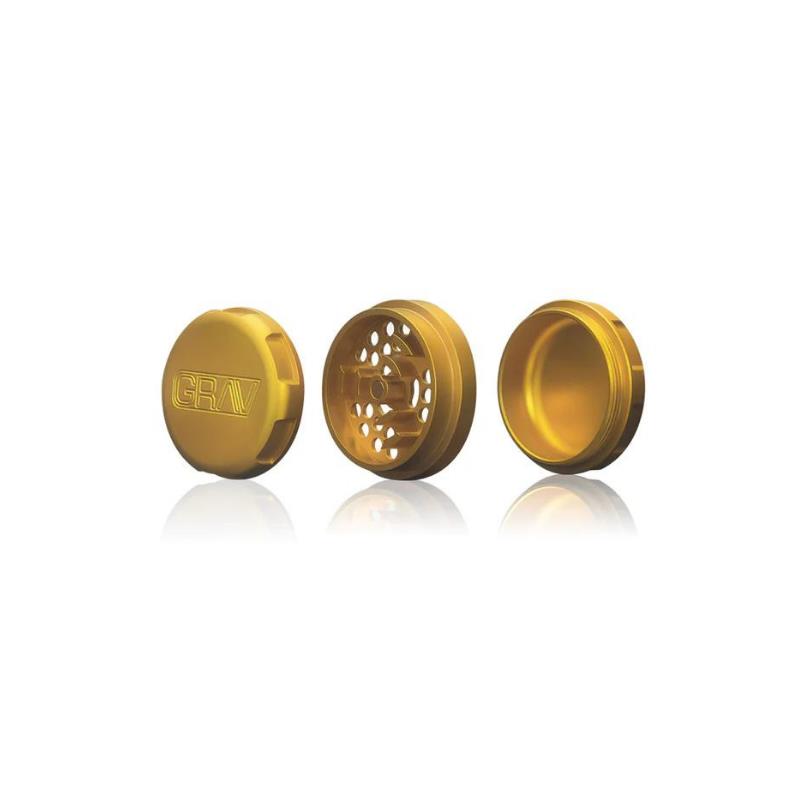 3 PIECE GRINDER GOLDEN ROD GRAV