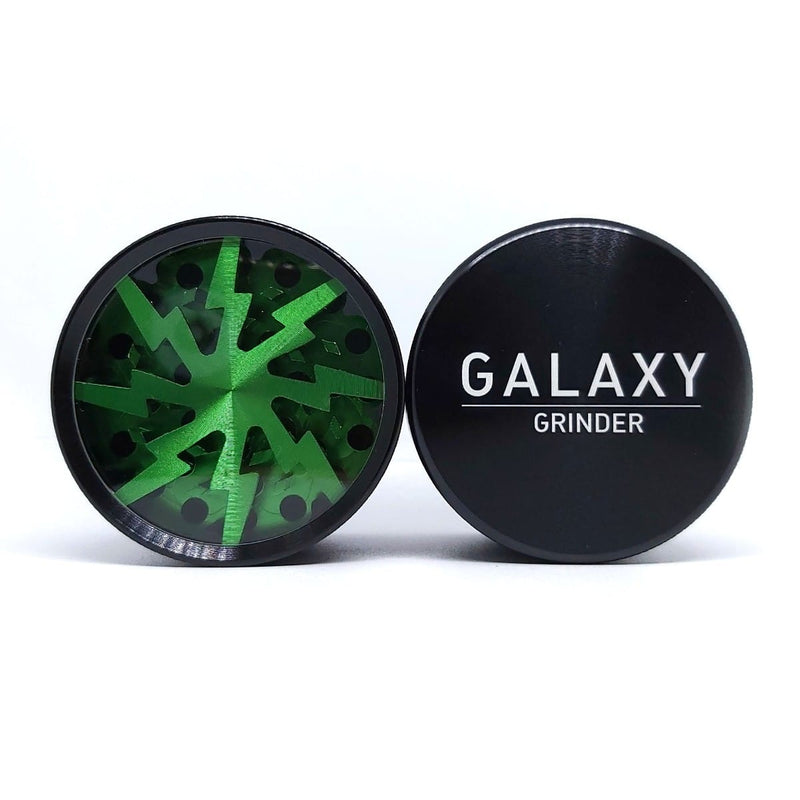 LIGHTNING GRINDER GREEN 63MM-GALAXY (DS)