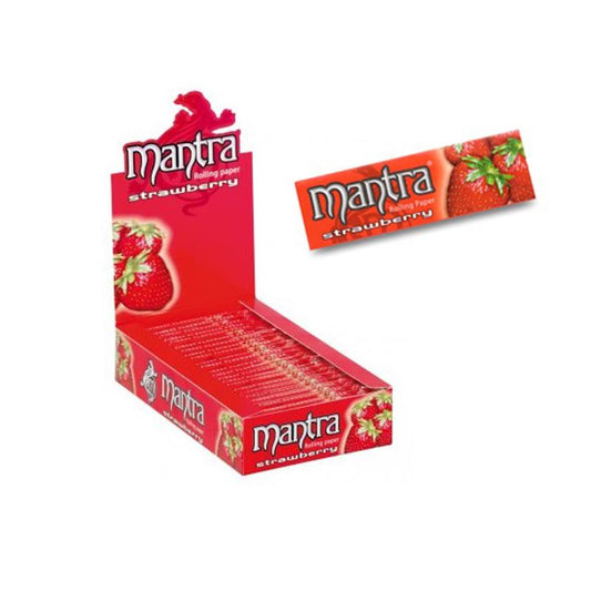 MANTRA PAPEL N9 STRAWBERRY 25UDS