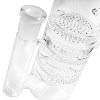 ATRAPA CENIZA PANAL TRIPLE CLEAR 18MM-BONGLAB (DS)