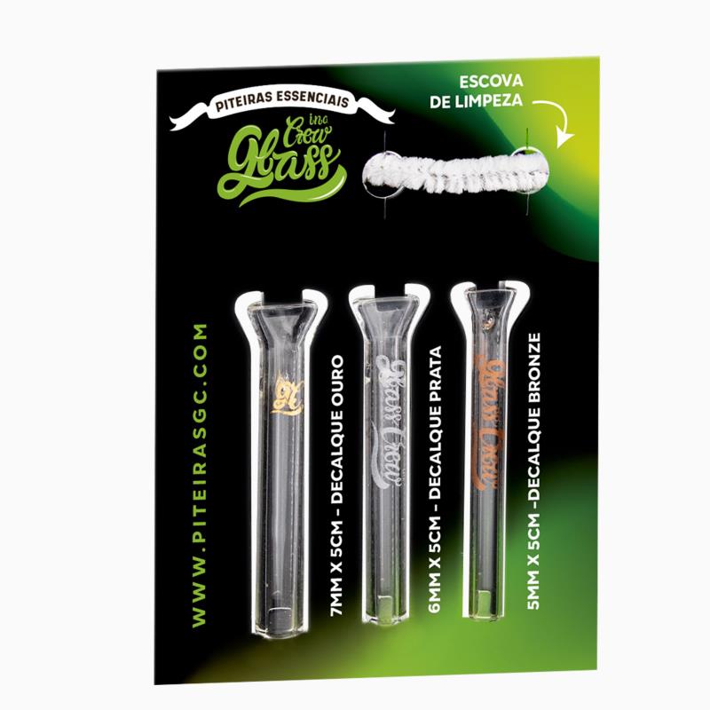 O DRAGAO PITEIRA 7UDS GLASS CREW