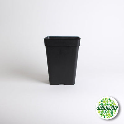 3.5 Litros Maceta Plástica Negra 3.5L (15x15 cm)