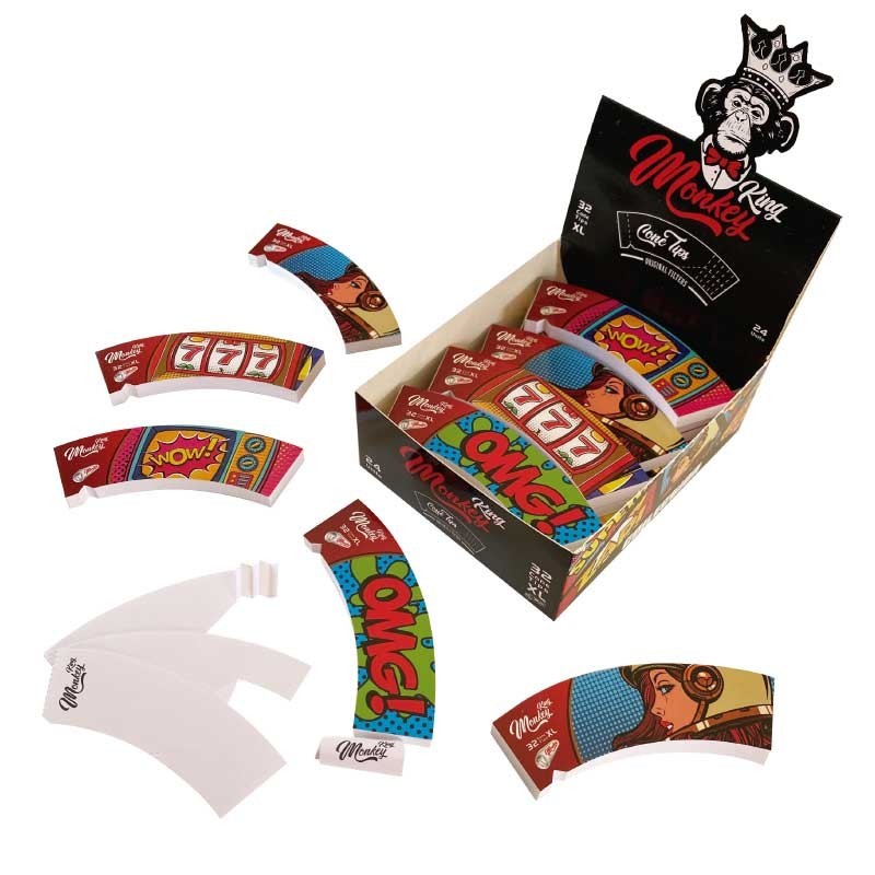 FILTROS CONE XL BLANCO 32UDS MONKEY KING