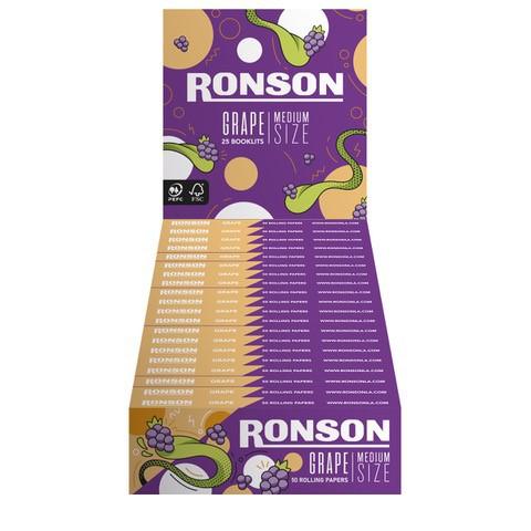 RONSON PAPEL UVA 25UDS